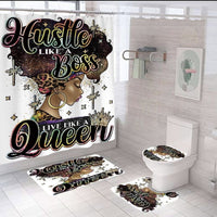 Hustle Like a Queen Multicolor Edition — 4-Piece Bathroom Set 1