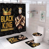 Black King Most Important Piece — 4-Piece Bathroom Set 1